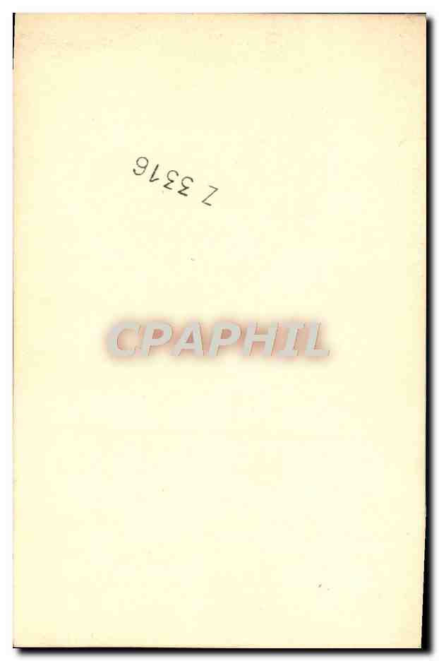 CARTE PHOTO Enfant — Rückseite