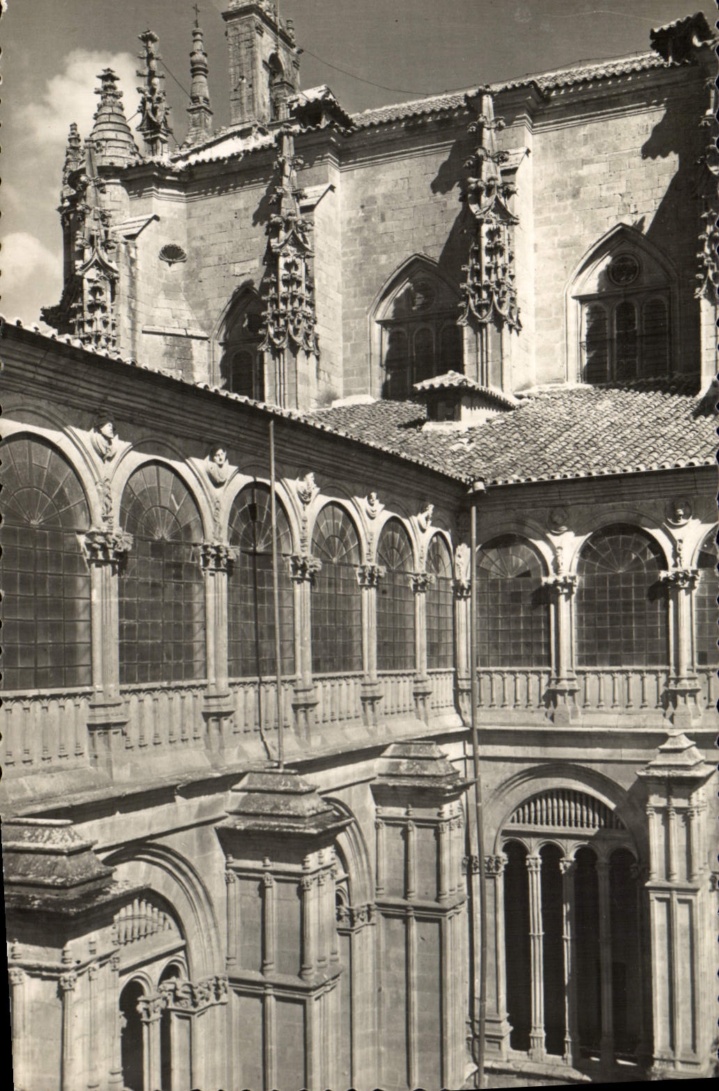CPM Salamanca Convento de San Esteban Exterior del claustro de los Reyes