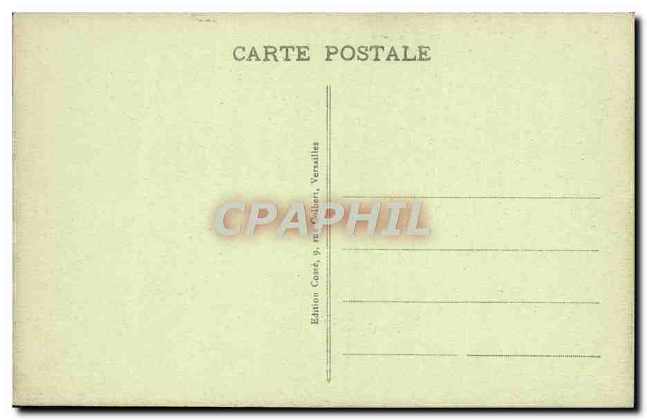 Versailles - Le Parc - L'Orangerie — Verso