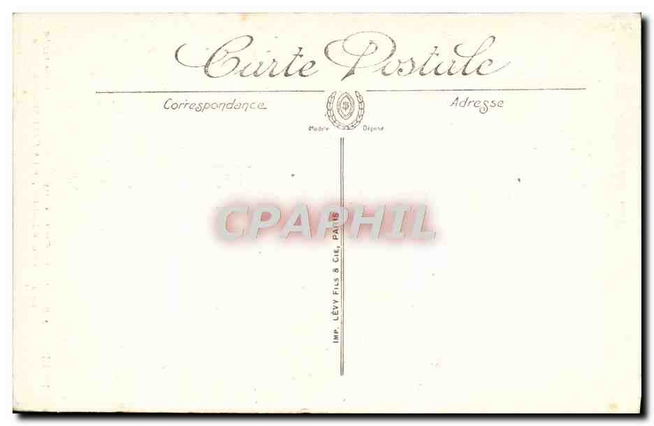Prophète Daniel — Statue à la cathédrale — Édition Prillot — Rückseite