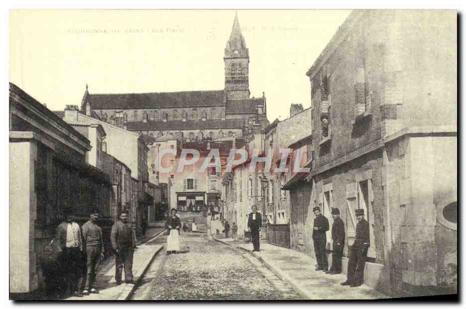 Bourbonne-les-Bains - La rue Flérat - Édito-Service S.A. n° D2 465 57 04 - Vorderseite