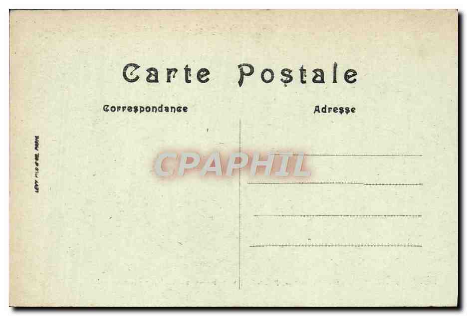CPA Angers Le Jardin Des Plantes Vue Prise De La Montagne — Rückseite