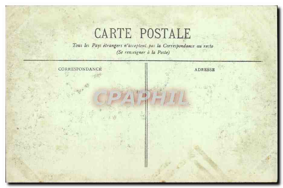 CPA Alger La Nouvelle Prefecture Boulevard Carnot  — Rückseite