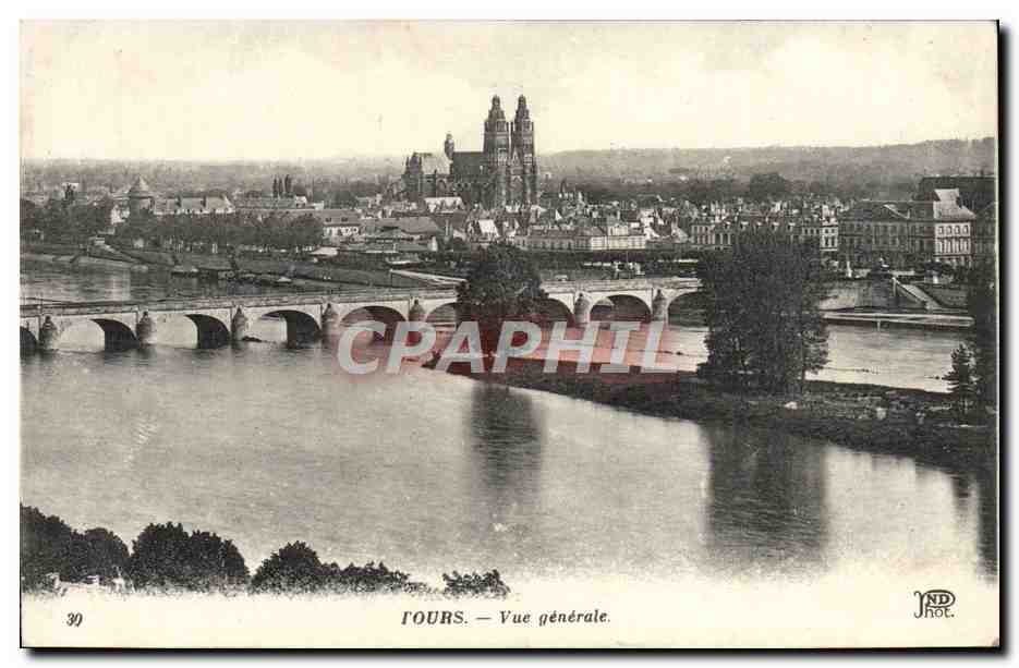 CPA Tours Vue Generale