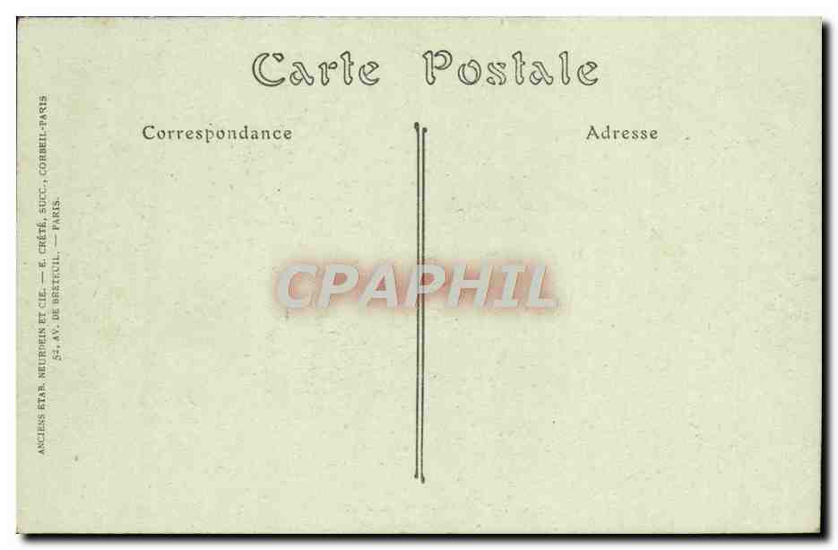 CPA Tours Vue Generale — Rückseite