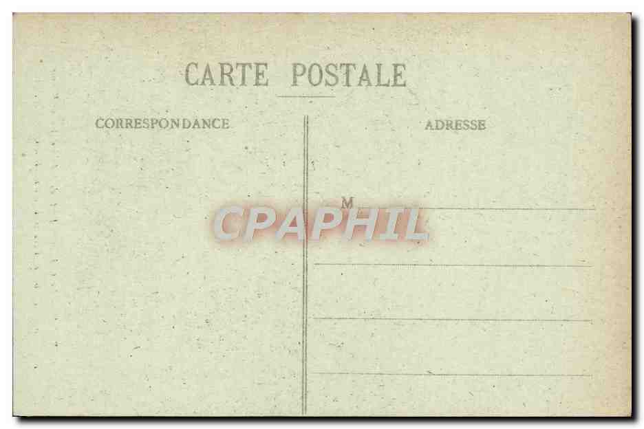 CPA Amboise Le chateau Porte de l'ancien jeu de Paume contre laquelle Charles VIII se blessa mortellement — Rückseite