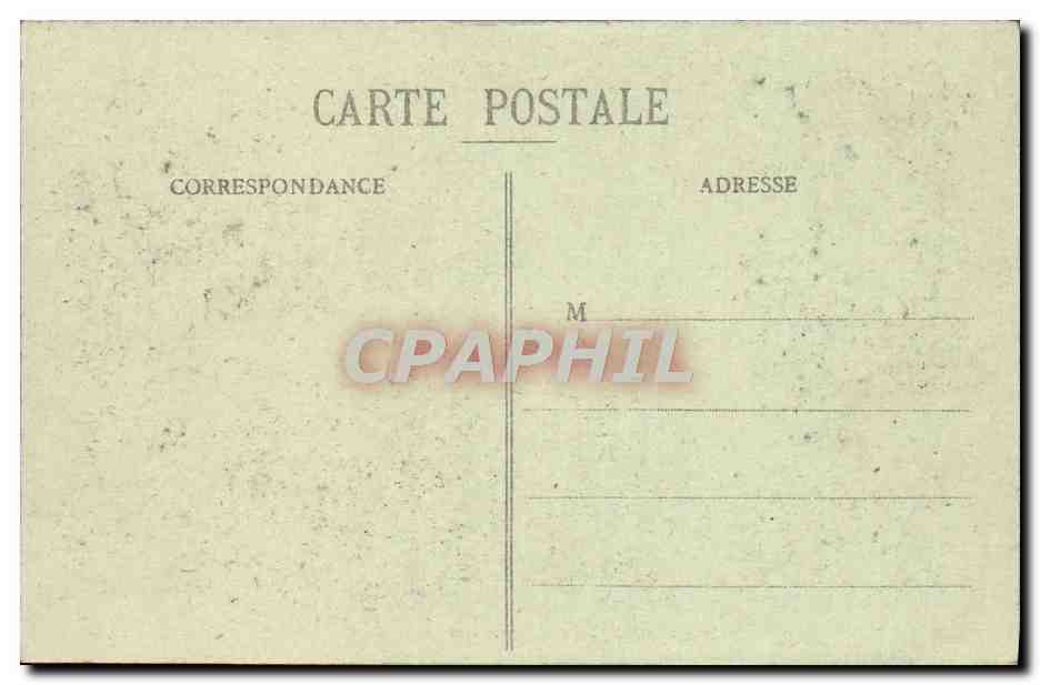 CPA Amboise Le Chateau  — Rückseite