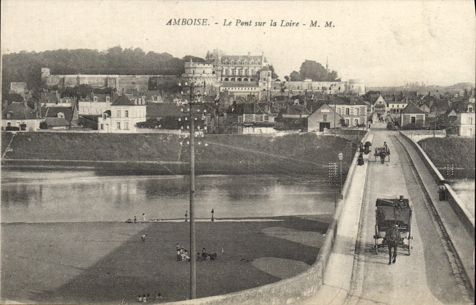 CPA Amboise Le Pont sur la Loire