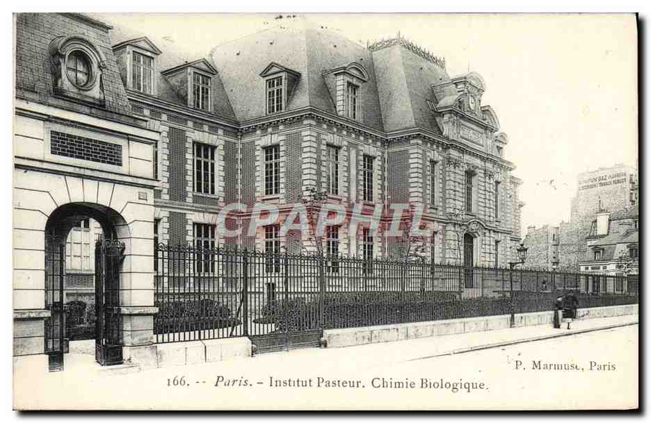CPA Paris Institut Pasteur Chimie Biologique