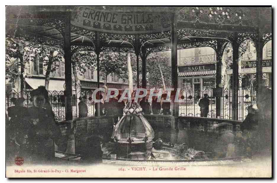 CPA Vichy La Grande Grille