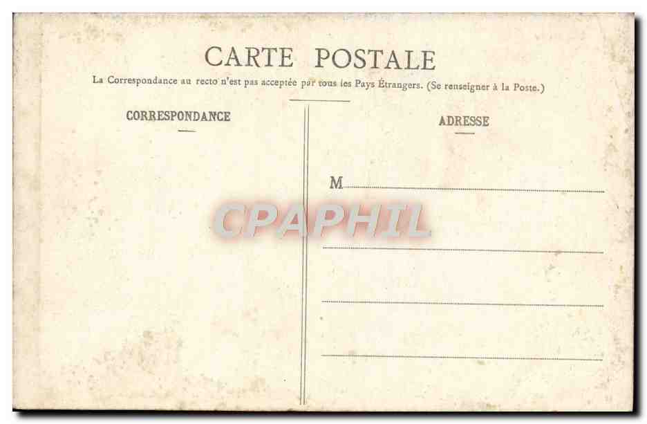 CPA Vichy La Grande Grille — Verso