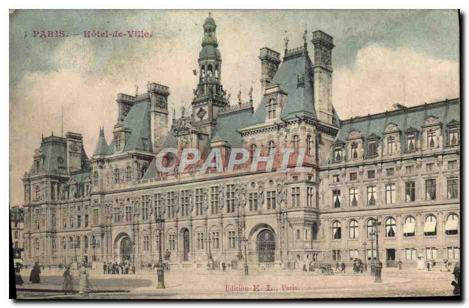 CPA Paris Hotel de Ville