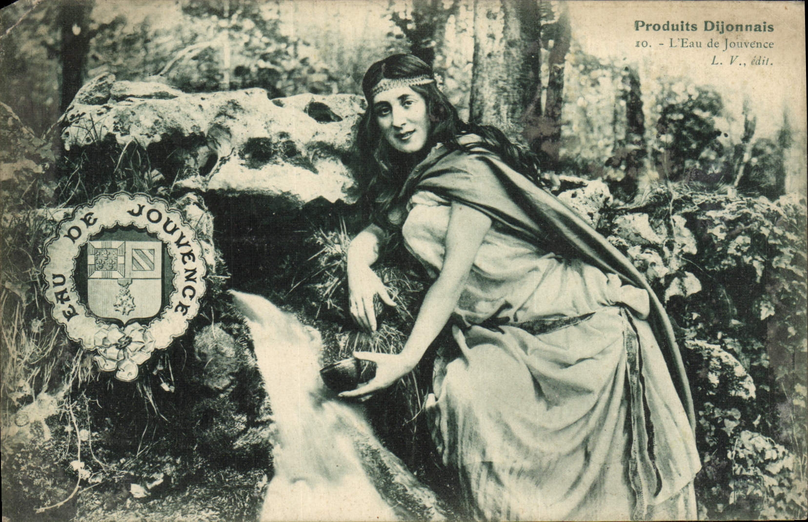 CPA Produits dijonnais l'eau de Jouvence Dijon