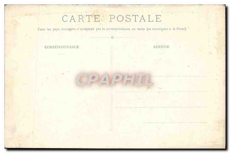 CPA St Claude La Cathedrale Le pont suspendu Quartier des Etapes Mont Chalroit  — Rückseite