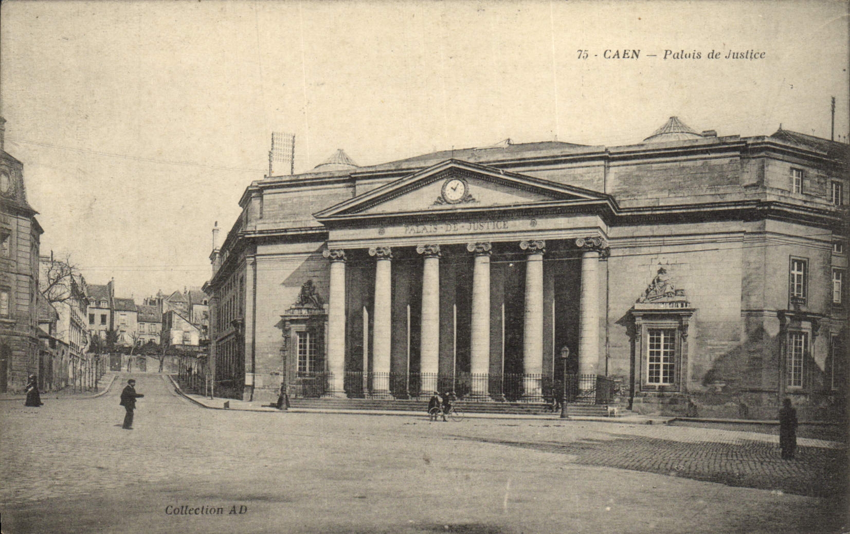 CPA Caen Palais de Juxlice