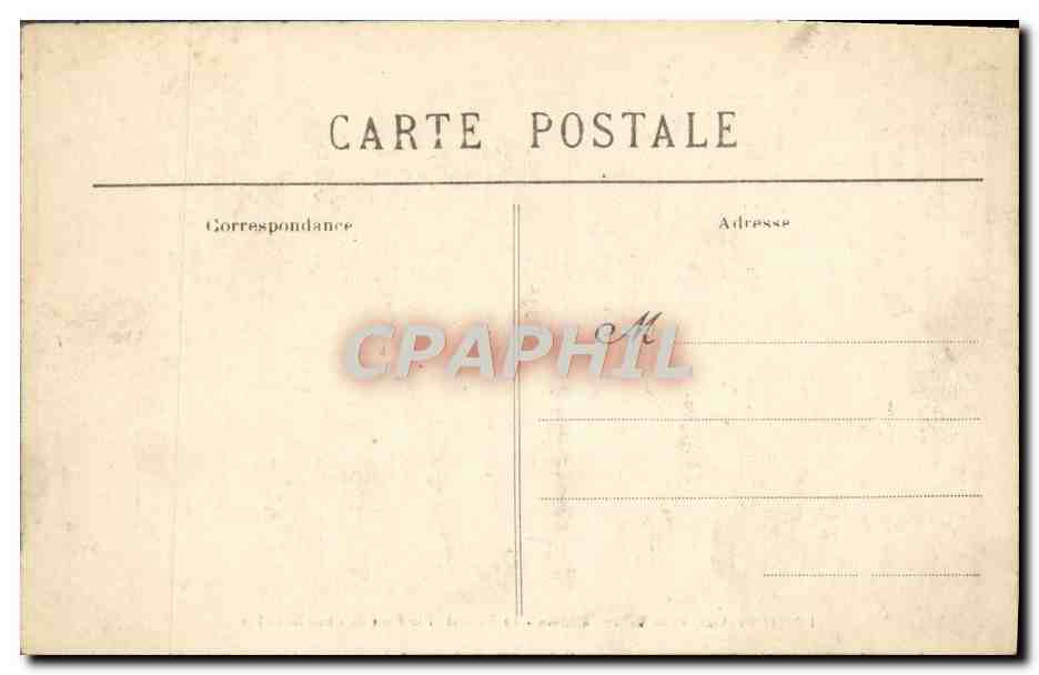 CPA Poitiers Vallee du Clain Le Tunnel et le Pont du Chemin de Fer — Rückseite