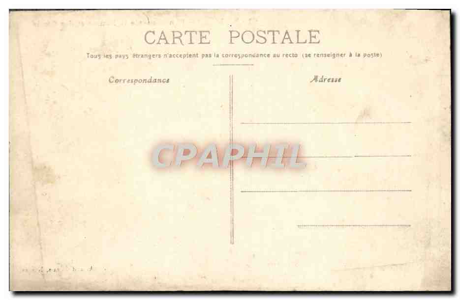 CPA Nantes Panorama De La Bourse et Des Quais — Verso