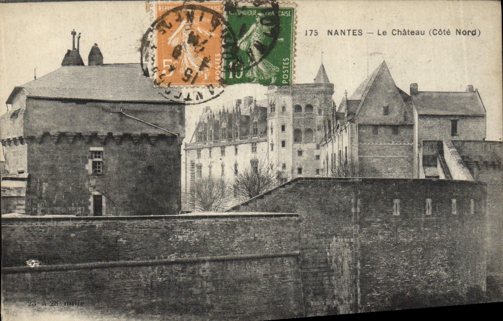 CPA Nantes Le Chateau 