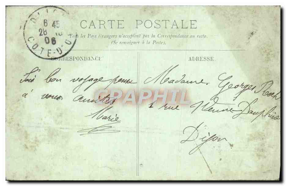 CPA Lyon Saint Nizier — Verso
