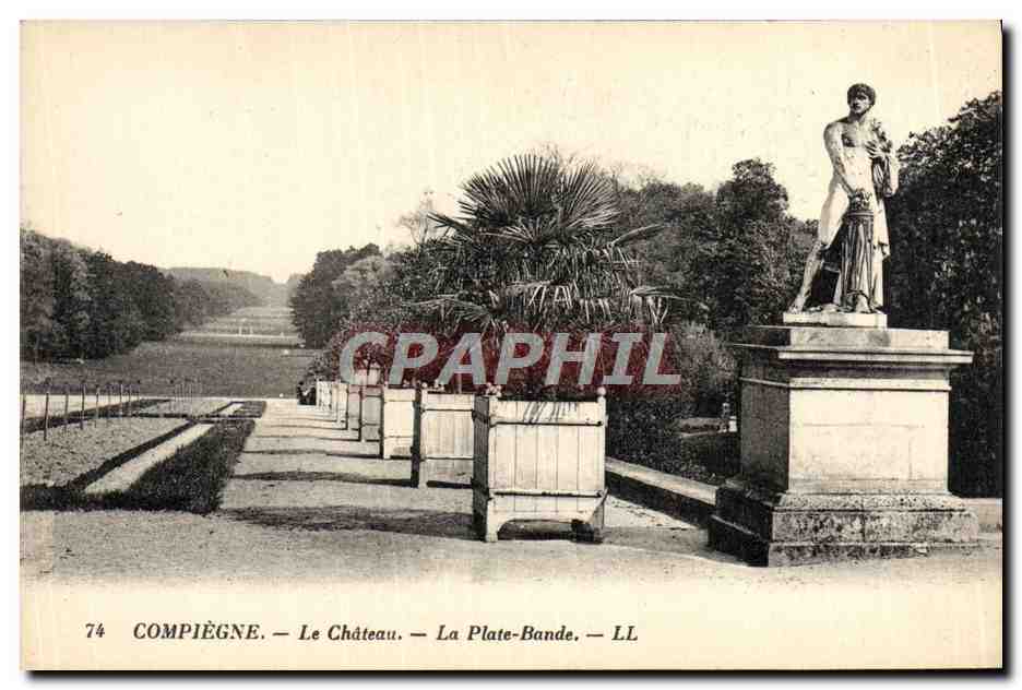 Compiègne — Le Château — La Plate-Bande — LL
