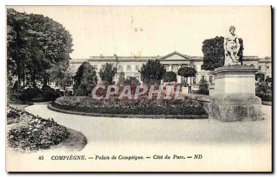 Compiègne — Palais de Compiègne — Côté du Parc — ND