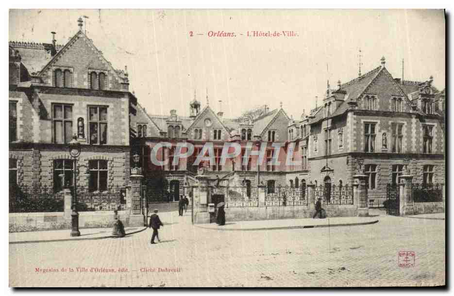 CPA Orieans L'Hotel de Ville