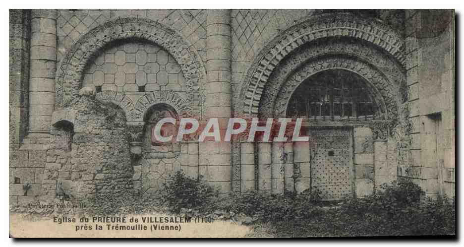 CPA Villesales Eglise du Pres la Tremouille