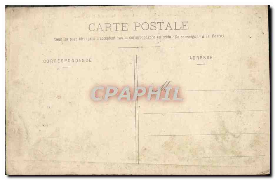 CPA Les Sables D'Olonne Dunes et Rochers de la Chaume Enfant sur son ane Chien  — Verso