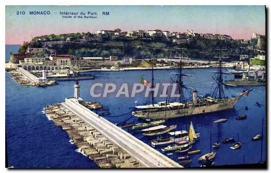 Monaco — Intérieur du Port — RM