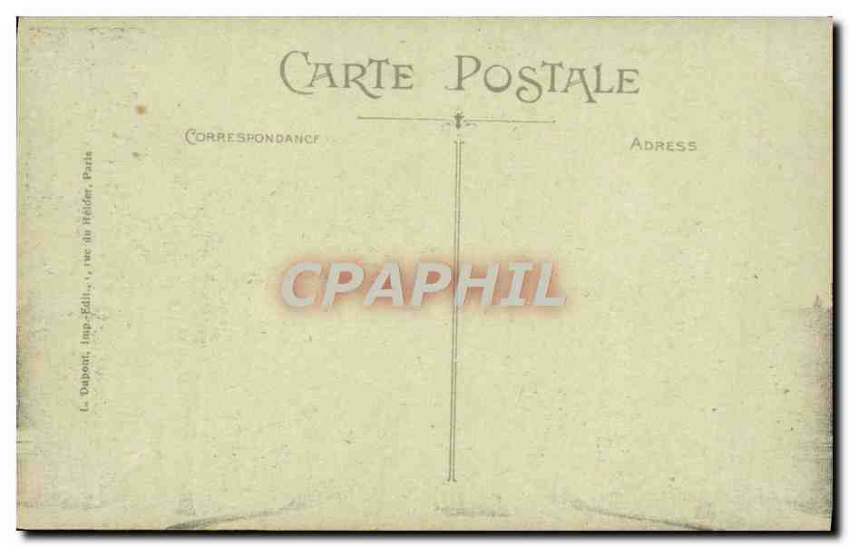 CPA Paris Le Palais du Trocadero Et Le Pont D'Iena — Rückseite