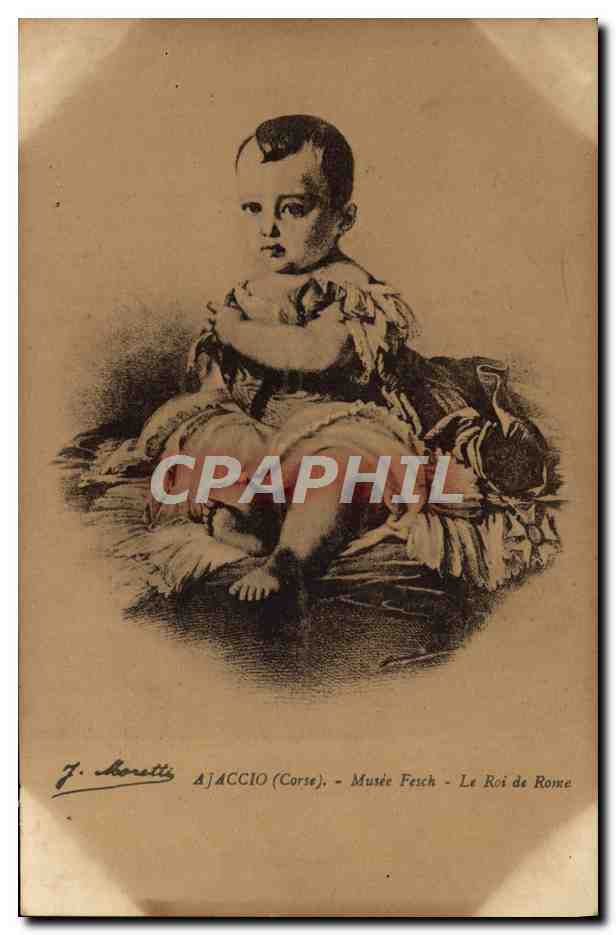 CPA Ajaccio Musee Fesch Le roi de Rome Napoleon II Corse Corsica