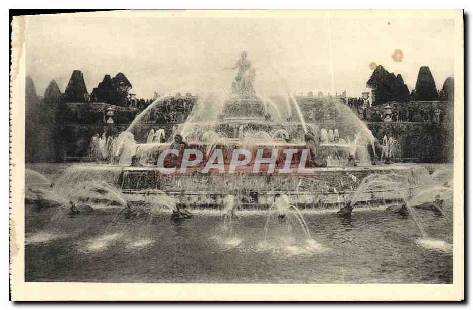 CPA Palais De Versailles Le Bassin De Latone Grandes Eaux