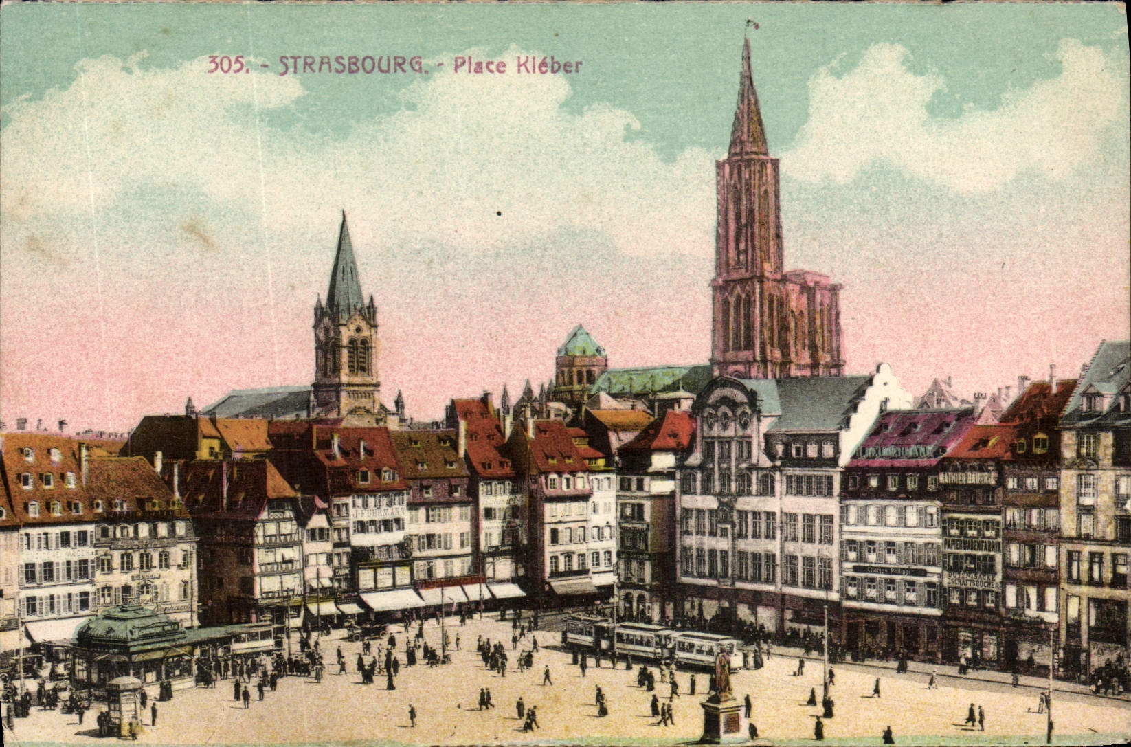 CPA Strasbourg Place Kleber