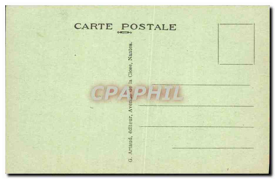 CPA Nantes — Verso