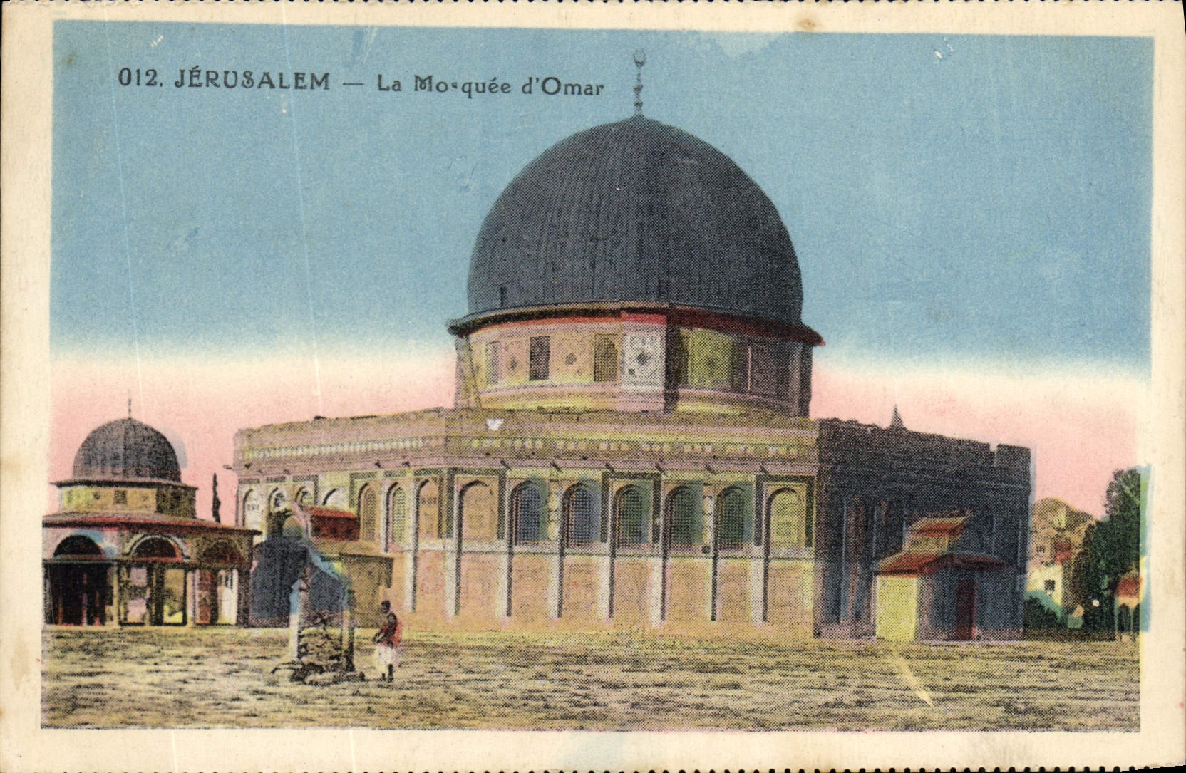 CPA Jerusalem La Mosquee d'Omar