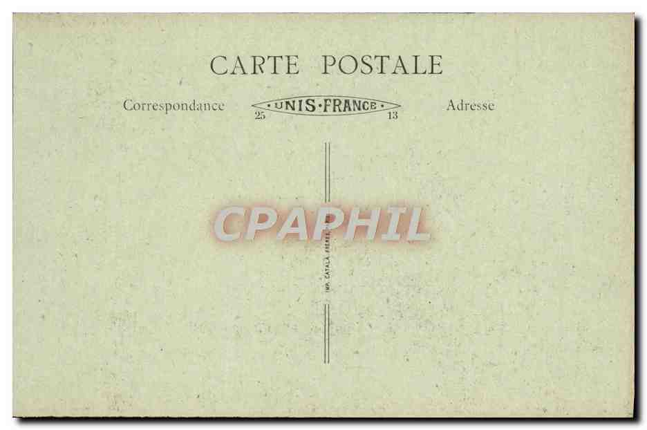 CPA Arras Avant La Guerre Hotel De ville Rue des 3 visages  — Rückseite