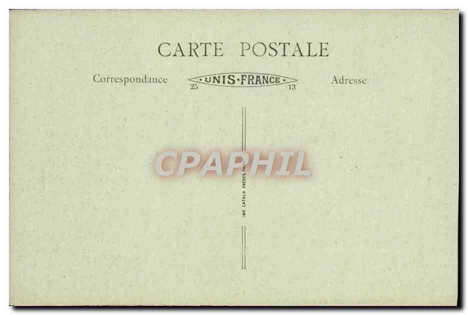 CPA Arras Apres La Guerre L'Hotel De Ville rue des 3 visages  — Rückseite
