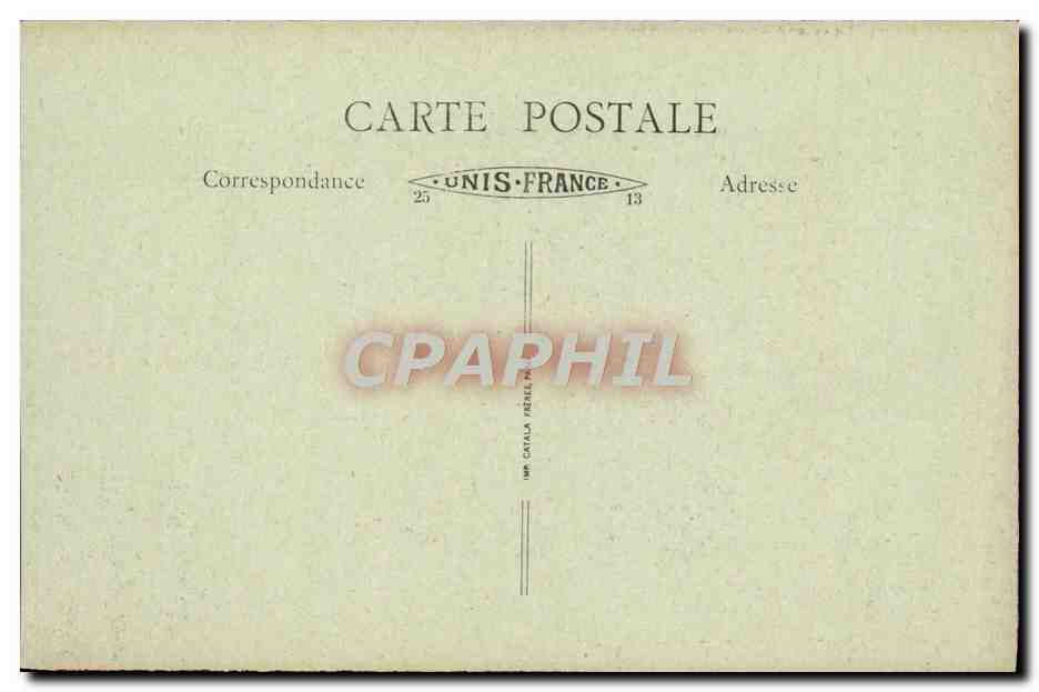 CPA Arras Avant La Guerre Porte Baudimont — Verso