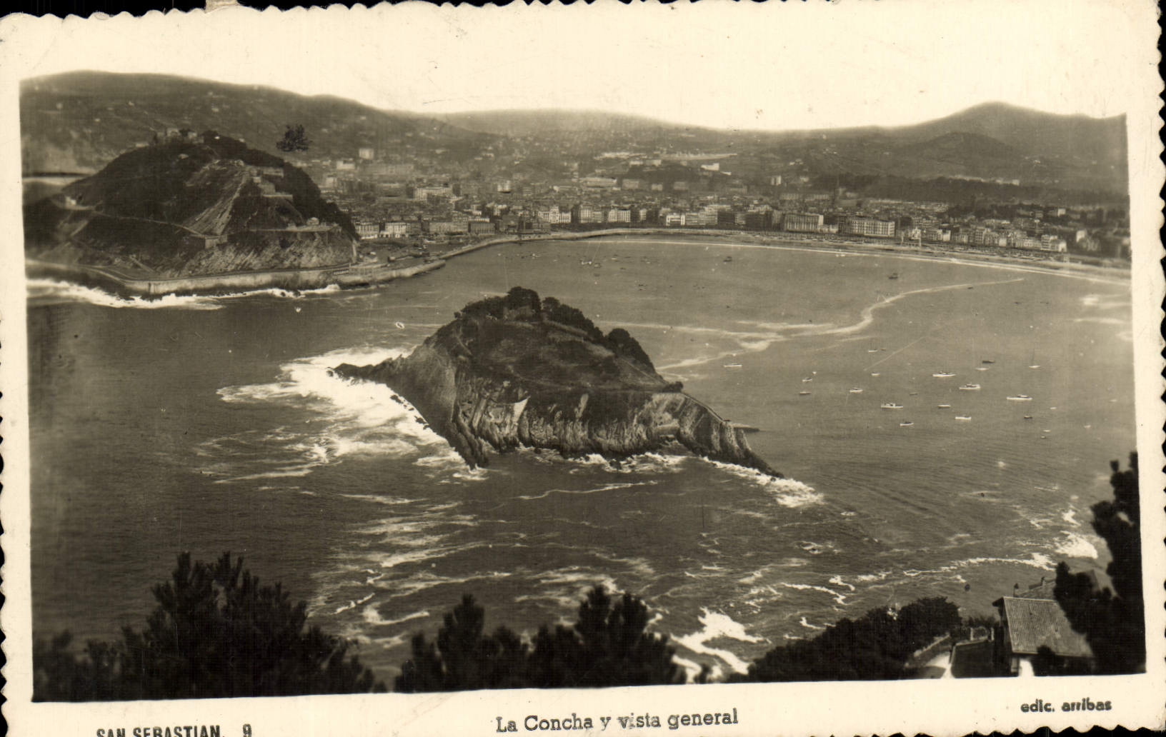 CPM San Sebastian La Concha Vista General