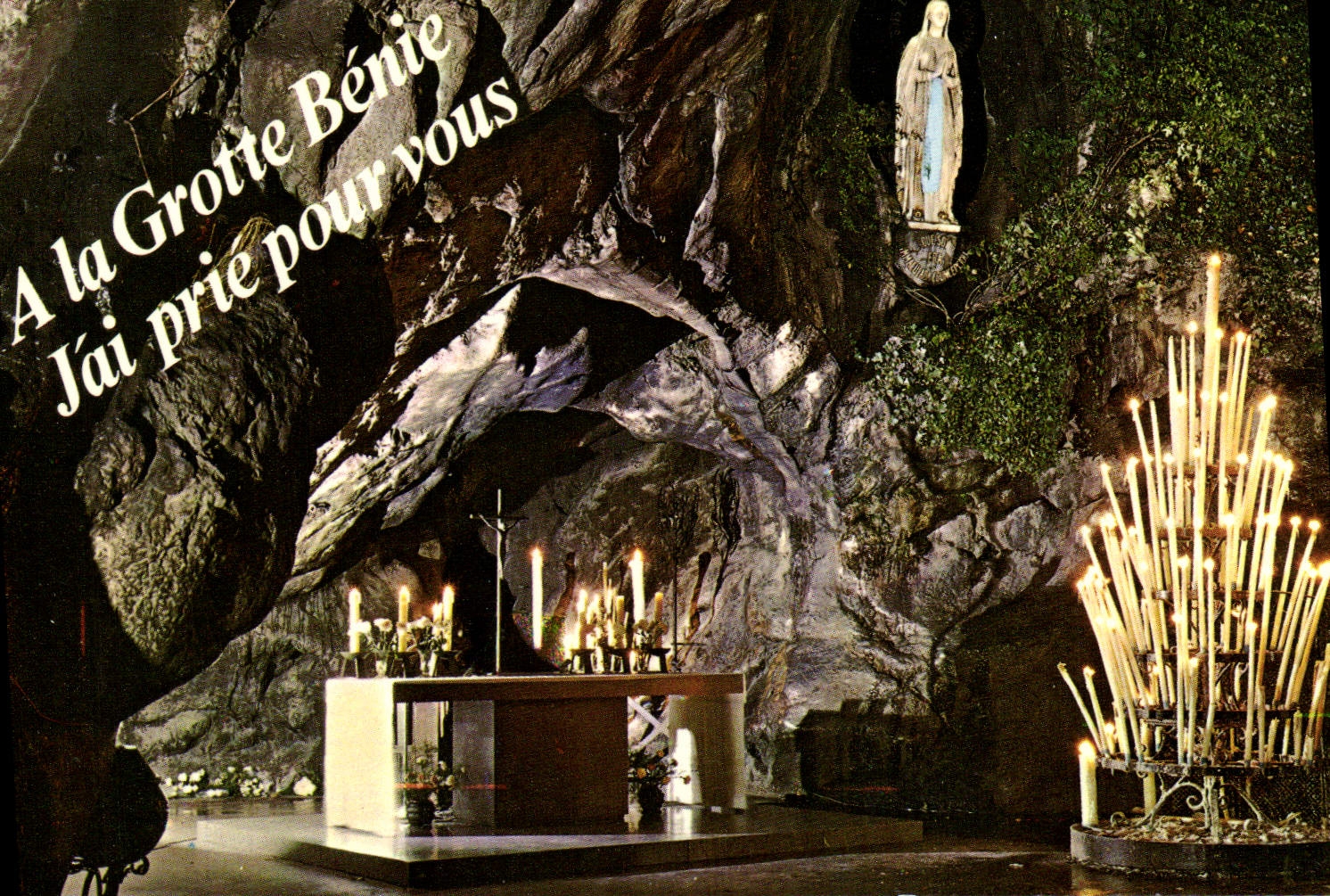 CPM Lourdes La grotte miraculeuse