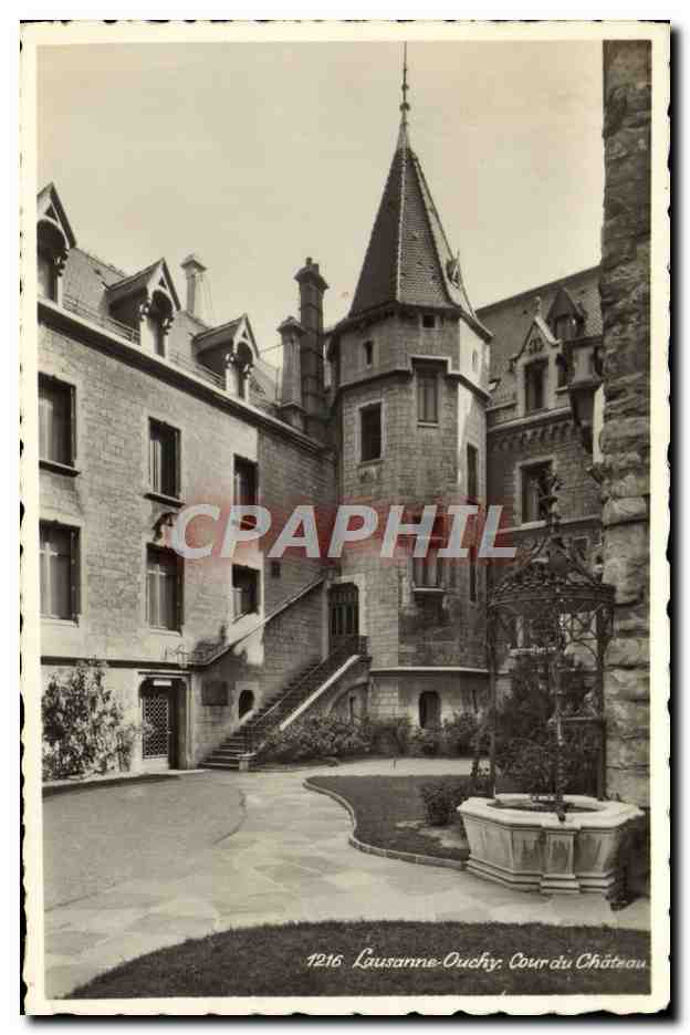 CPM Lausanne Ouchy Cour Du Chateau