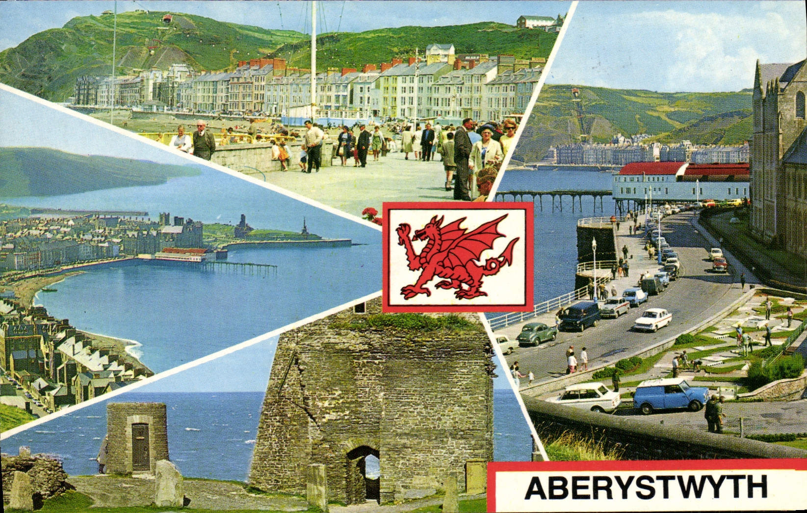 Aberystwyth — vue panoramique — Bamforth & Co. Ltd. View Series - Voorkant