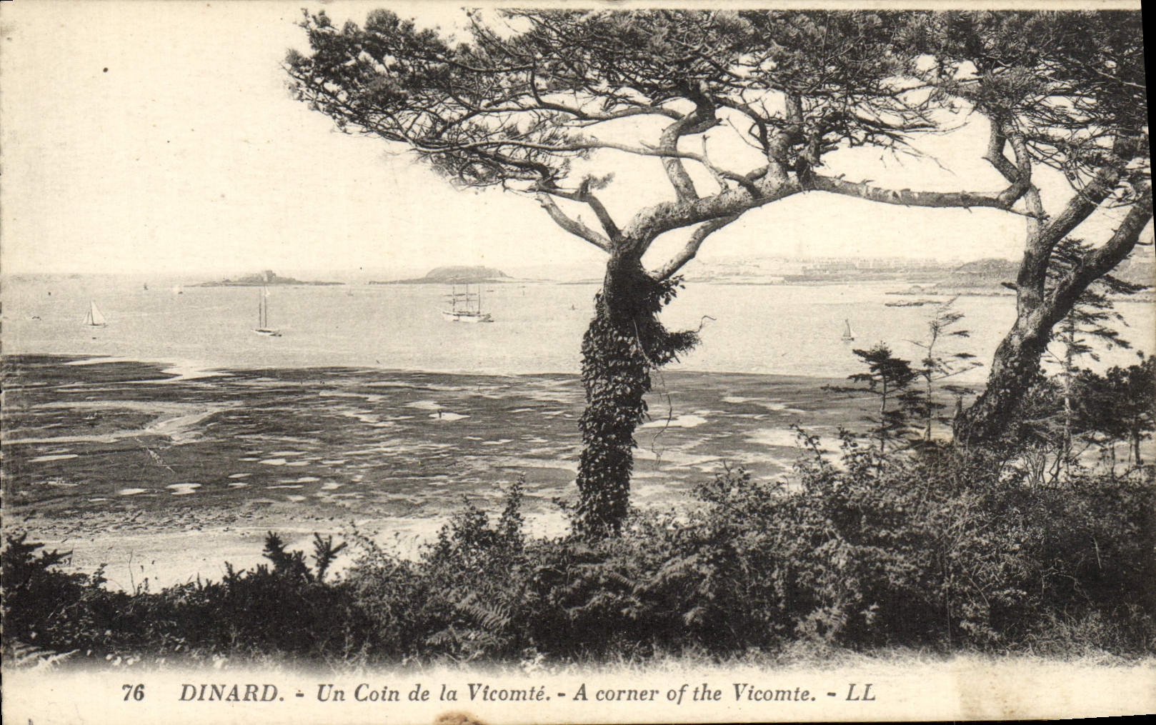 Dinard - Un Coin de la Vicomté - LL