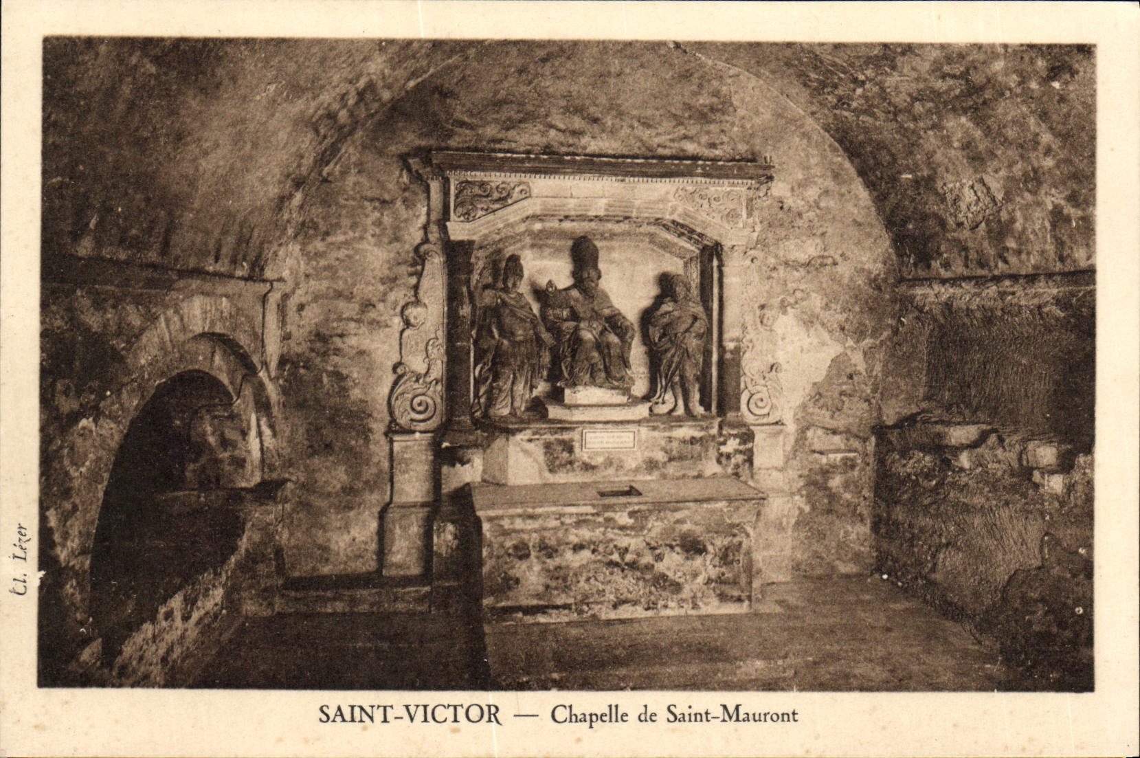 CPA Saint Victor Chapelle De Saint Mauront Marseille