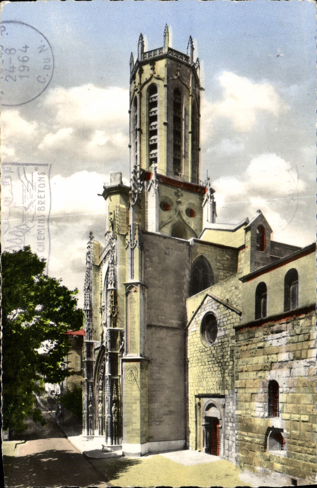 Aix-en-Provence — Cathédrale Saint-Sauveur et Cloche — Éditeur Chemins Bretons