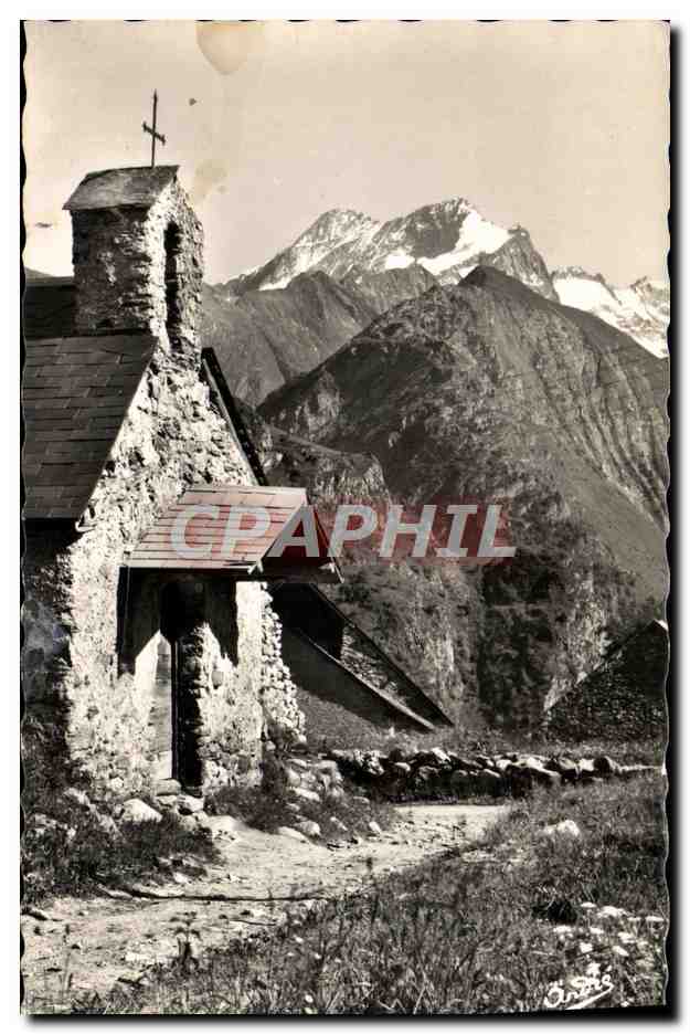 CPM Paysages Alpestres chapelle De Haute Montagne