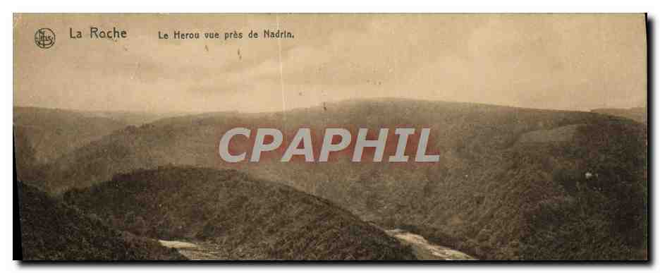 CPA La Roche Le Herou Vue Pres De Nadrin