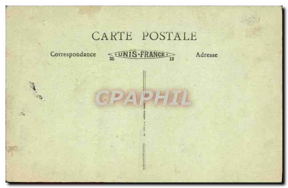 CPA Notre Dame Des Victoires Paris — Verso