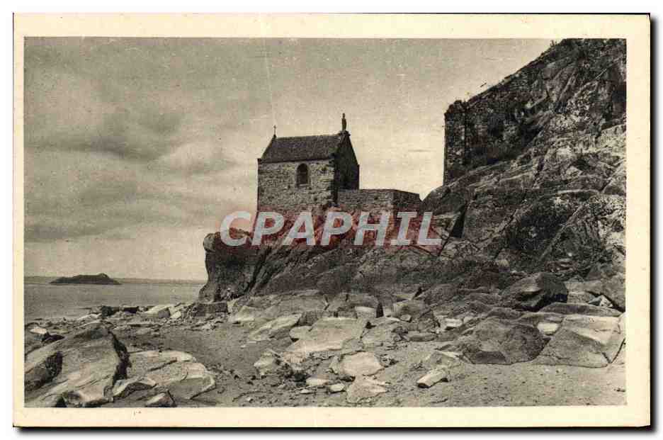 Mont Saint-Michel — La Chapelle Saint-Aubert — Serv. Commercial Monuments Historiques, Paris