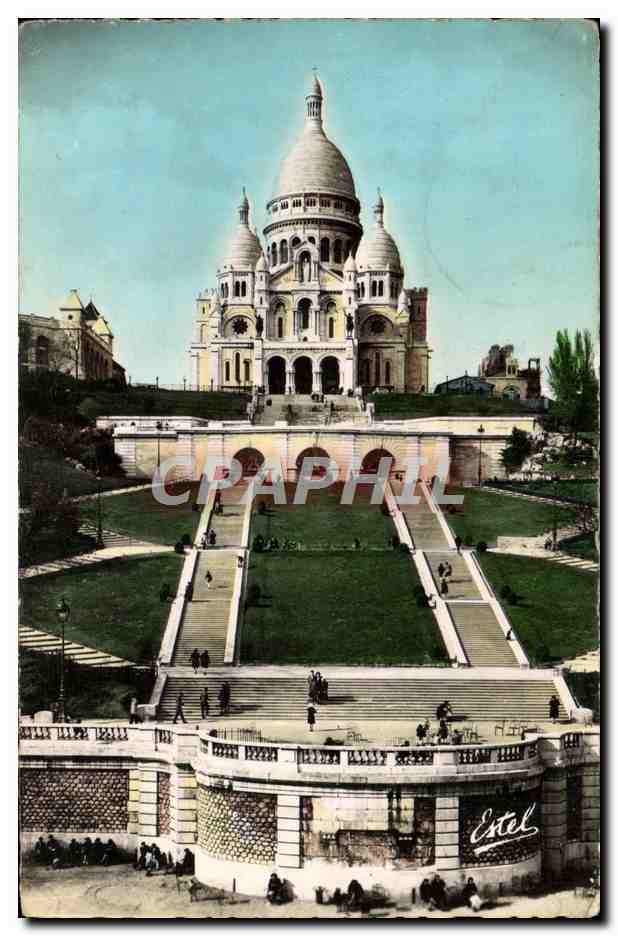 CPM Paris Le Sacre Coeur